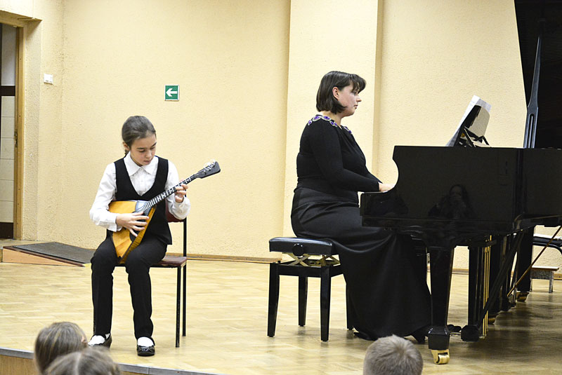 Детская музыкальная школа, фортепиано, ДШИ №4, Концерт класса 